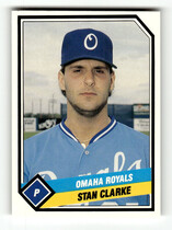 1989 CMC Omaha Royals #177 Stan Clarke