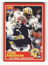 1989 Score Base Set #147 John Anderson