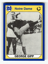 1990 Collegiate Collection Notre Dame 200 #76 George Gipp