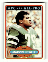 1980 Topps Base Set #285 Marvin Powell