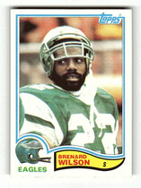 1982 Topps Base Set #460 Brenard Wilson