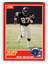 1989 Score Base Set #191 Quinn Early