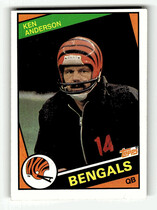 1984 Topps Base Set #34 Ken Anderson