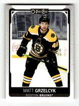 2021 Upper Deck O-Pee-Chee OPC #376 Matt Grzelcyk