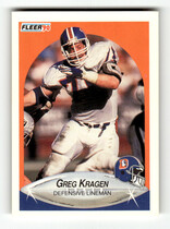 1990 Fleer Base Set #26 Greg Kragen