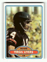 1980 Topps Base Set #402 Virgil Livers