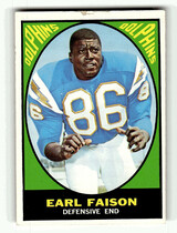 1967 Topps Base Set #75 Earl Faison