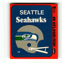 1980 Fleer Team Action Stickers #51H Seattle Seahawks