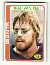 1978 Topps Base Set #270 Brad Van Pelt