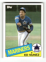 1985 Topps Base Set #34 Edwin Nunez