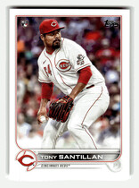 2022 Topps Base Set #111 Tony Santillan