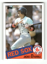 1985 Topps Base Set #89 Jackie Gutierrez