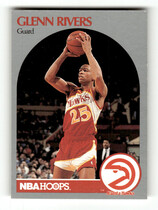 1990 NBA Hoops Hoops #32 Glenn Rivers