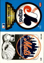 1987 Fleer Team Logo Stickers #10 Expos