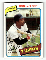 1980 Topps Base Set #80 Ron LeFlore