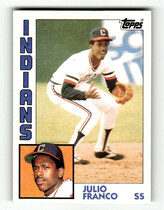 1984 Topps Base Set #48 Julio Franco