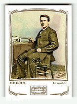 2009 Topps Mayo #172 Thomas Edison