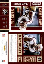 2017 Panini Contenders Draft Picks Game Day Tickets #21 Travis Rudolph