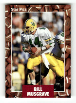 1991 Star Pics #74 Bill Musgrave