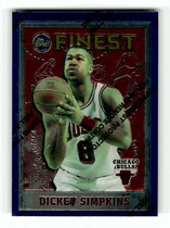 1995 Finest Base Set #62 Dickey Simpkins