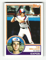 1983 Topps Base Set #552 Tim Wallach