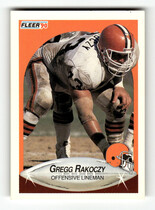 1990 Fleer Base Set #57 Gregg Rakoczy