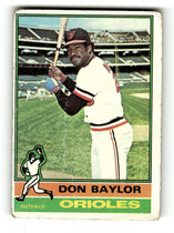 1976 Topps Base Set #125 Don Baylor