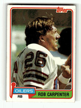 1981 Topps Base Set #231 Rob Carpenter