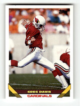1993 Topps Base Set #357 Greg Davis