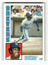 1984 Topps Base Set #167 Marshall Edwards