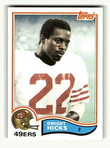 1982 Topps Base Set #485 Dwight Hicks
