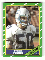 1986 Topps Base Set #210 Fredd Young