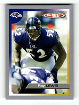 2005 Topps Total Silver #290 Ray Lewis