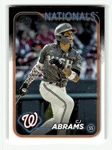 2024 Topps Base Set #37 Cj Abrams