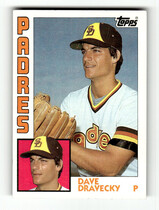 1984 Topps Base Set #290 Dave Dravecky