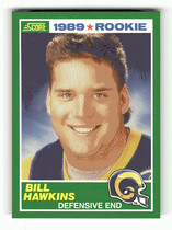 1989 Score Base Set #250 Bill Hawkins