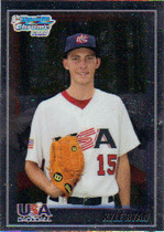 2010 Bowman Chrome 18U USA Baseball #18BC16 Kyle Ryan
