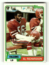 1981 Topps Base Set #292 Al Richardson