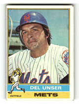 1976 Topps Base Set #268 Del Unser