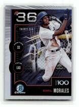 2025 Bowman Chrome Bowman Scouts Top 100 #BTP-36 Emil Morales