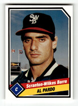 1989 CMC Scranton Wilkes-Barre Red Barons #21 Al Pardo