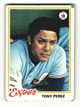 1978 Topps Base Set #15 Tony Perez