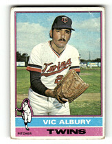 1976 Topps Base Set #336 Vic Albury