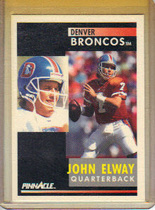 1991 Pinnacle Base Set #7 John Elway