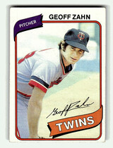 1980 Topps Base Set #113 Geoff Zahn