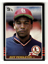 1985 Donruss Base Set #534 Terry Pendleton