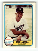 1981 Fleer Base Set #116 Tom Lasorda