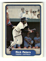 1982 Fleer Base Set #277 Rick Peters