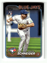 2024 Topps Base Set #189 Davis Schneider