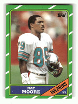 1986 Topps Base Set #50 Nat Moore